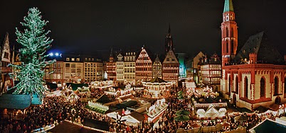 Weihnachtsmarkt am Römerberg Frankfurt (HDR)