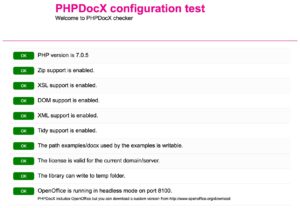 PHPDOCX und LibreOffice headless auf Centos 7